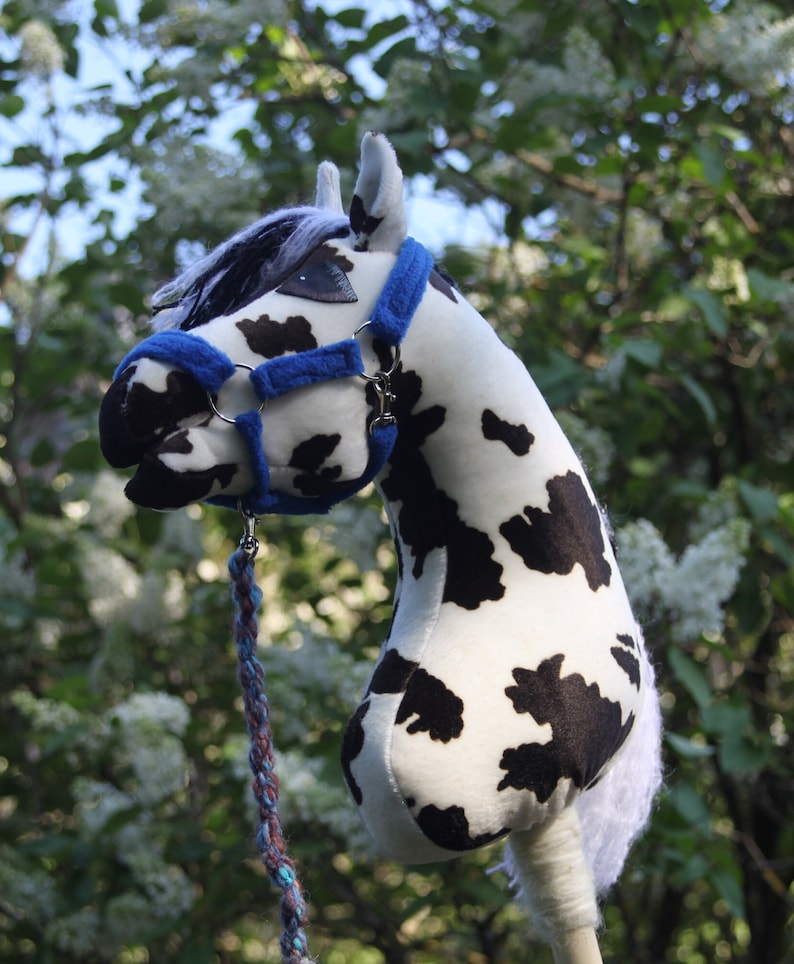 Paint Hobby Horse, Pinto Hobby Horse, Stick Horse, Piebald Hobby Horse