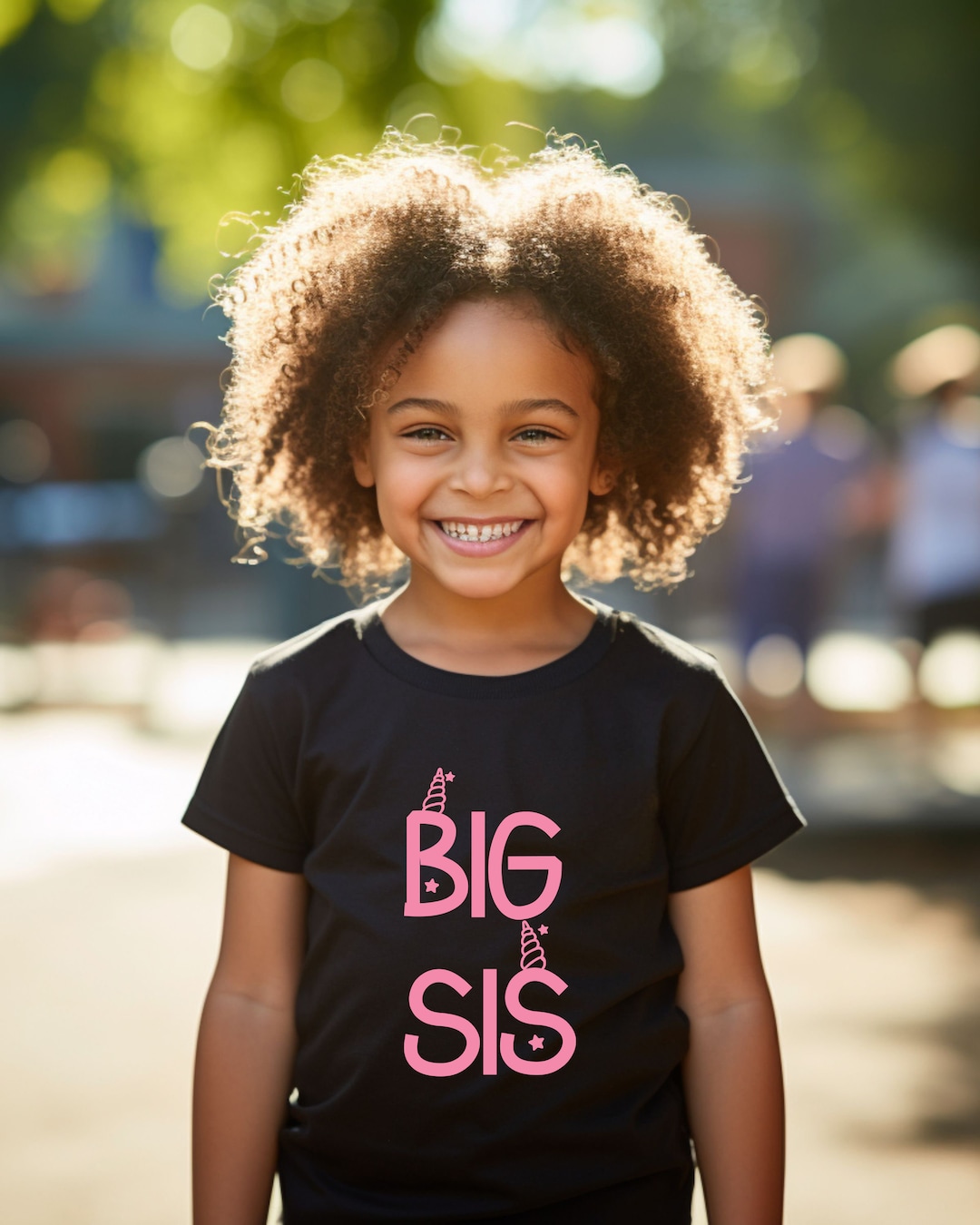 Big Sister SVG: Unicorn Font Design for a Magical Bond DIY Crafters