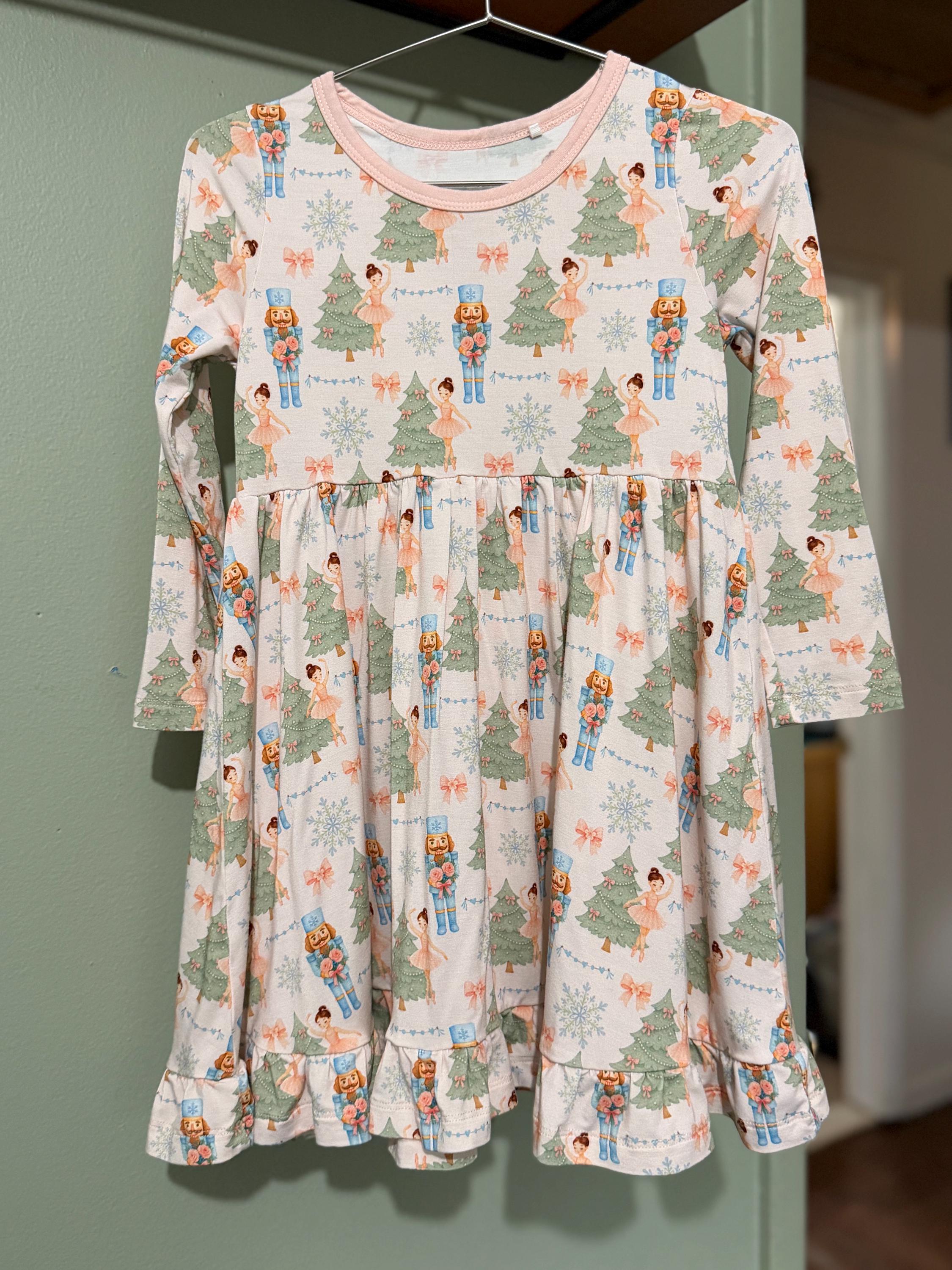 bamboo christmas dress The Elf on The Shelf Christmas Bamboo Fabric Dress 4T