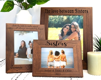 Sister Picture Frame, Sister Gift from Sister, Sister Frame 4x6 5x7 8x10 Gift for Sister In law, Big  Sister Christmas Gift Birthday Gift