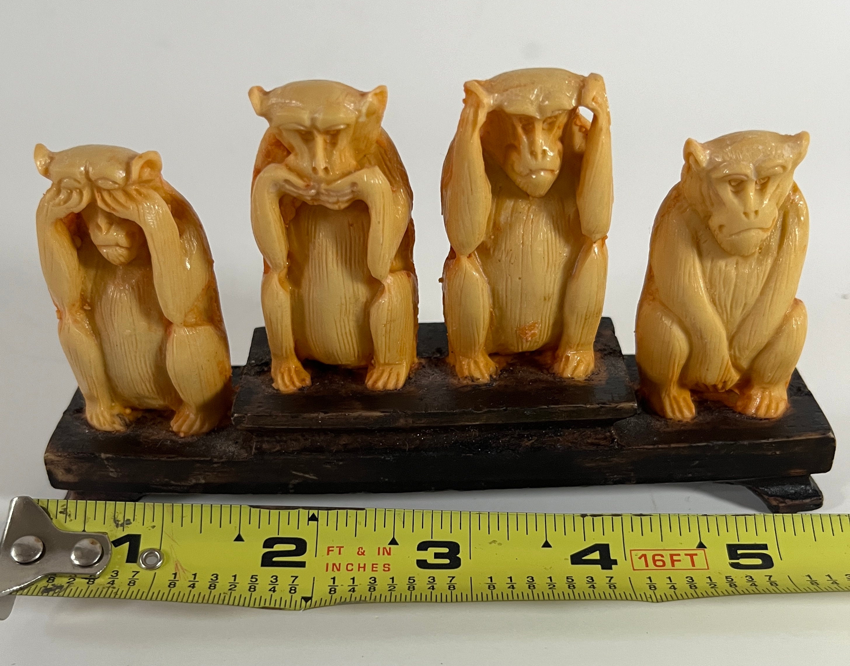 【極美品】SWATフルセットnatural mountain monkeys Mountain Silverback Gorilla Ape Wildlife Toy Model Figure by
