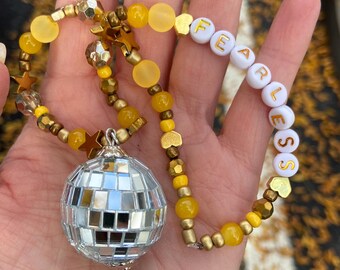 FEARLESS Friendship Bracelet Car Charm