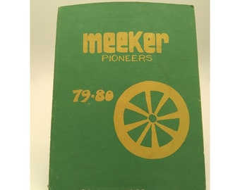 1980 Meeker Pioneers Junior High School Yearbook