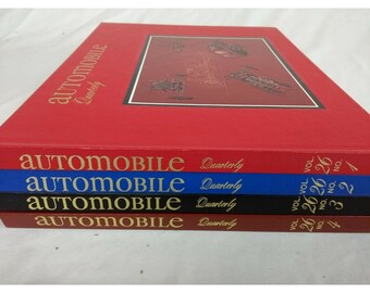 Lot (4) Automotive Quarterly Volume 26, Books 1 to 4; 1988; Complete Set