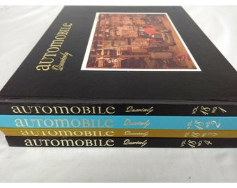 Lot (4) Automotive Quarterly Volume 18, Books 1 to 4; 1980; Complete Set