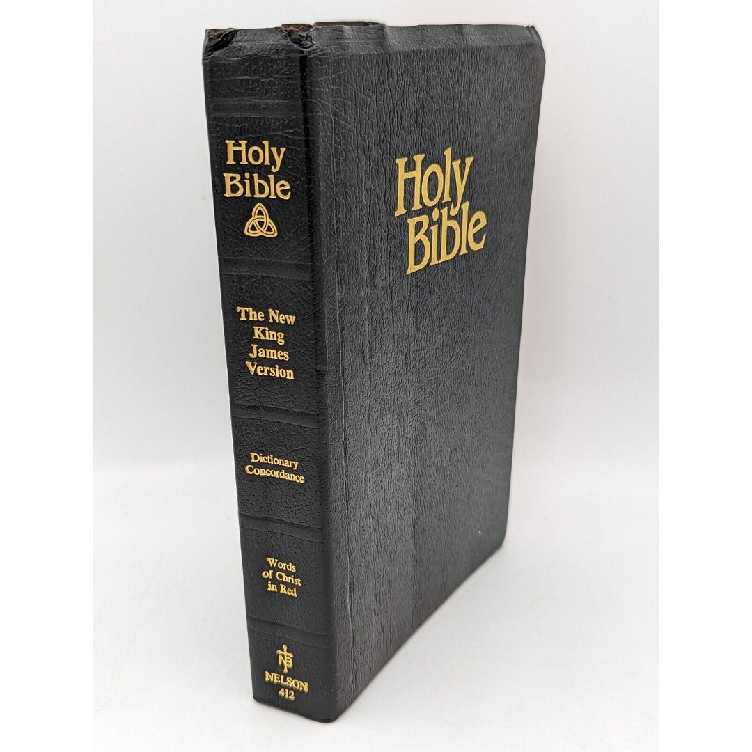 1983 Holy Bible New King James Version words of Christ in Red Nelson ...
