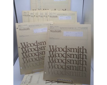 36 Woodsmith Magazines - Issues 25-60 - Protectives Covers On Vintage Magazine