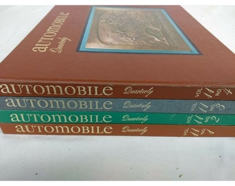 Lot (4) Automotive Quarterly Volume 11, Books 1 to 4; 1973; Complete Set