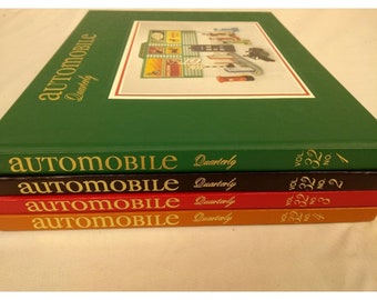 Lot (4) Automotive Quarterly Volume 32, Books 1 to 4; 1993-1994; Complete Set