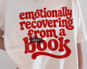 Emotionally recovering from a book svg png, Hot girls read SVG PNG, Book Lover gift, Bookish png, Book Png, TBR Png, Book Lover gift