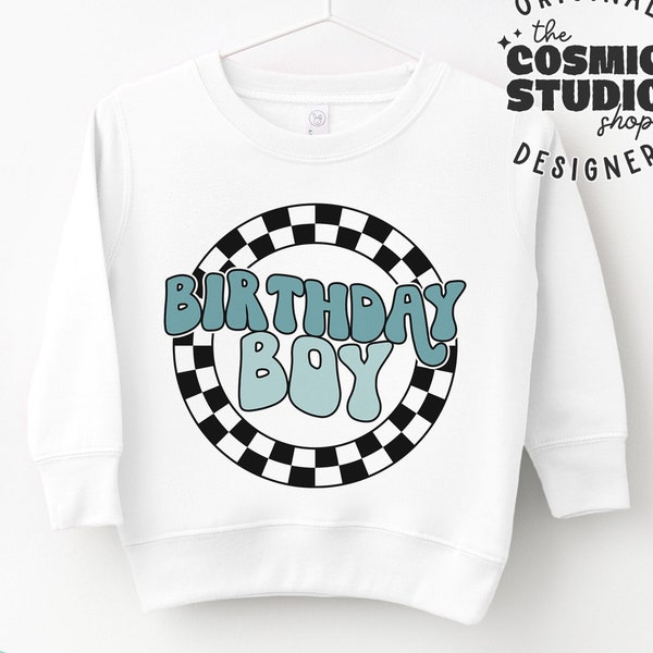 Birthday boy png, Checkered Birthday Boy png, Retro Birthday design, Celebration png, Birthday png, Retro Birthdayy png, Sublimation