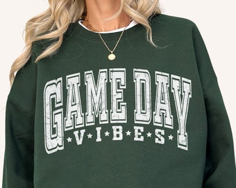 Game Day Vibes SVG PNG: Football Mom Design (Digital Download)
