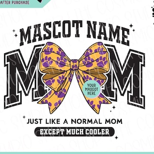 AANGEPASTE mascotte moeder png, retro preppy schoolmascotte png Big Pride png School Pride School Spirit png Spirit Team png coquette png trendy png