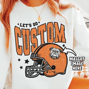 Mascota escolar retro personalizada Png Gran orgullo Png Orgullo escolar Espíritu escolar Png Espíritu del equipo Png Mascota del equipo personalizada Png Sublimación de moda