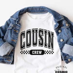 Cousin Crew SVG PNG, Cousin squad svg png, Primo svg, Revelação de gravidez, Melhor primo svg png, Cousin Quote svg png, Novo no The Crew svg png