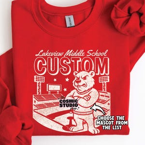 Custom Baseball Mascot PNG: Retro School Spirit Design (Digital Download