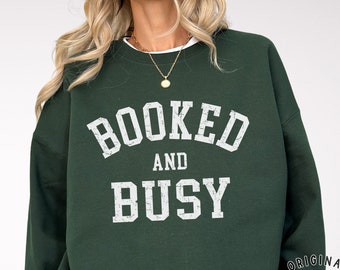 Booked and Busy SVG PNG: Book Lover Design (Digital Download)