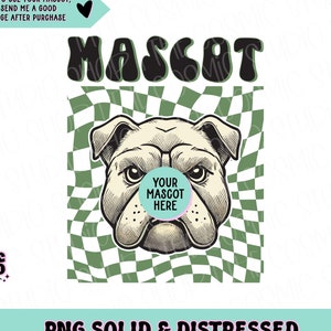 AANGEPASTE retro schoolmascotte png, grote trots png, schooltrots, schoolgeest png, teamgeest png, esthetische schoolmascotte png, trendy png