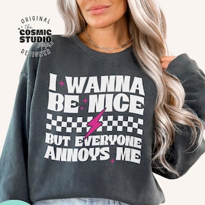 I Wanna Be Nice Svg Png, volwassen humor Svg Png, grappig citaat svg png, sarcasme Svg Png, Snarky svg png, grappig citaat svg, gesneden bestand
