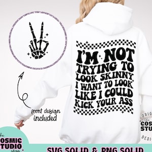Ich versuche nicht, dünnes svg png, lustiges Training svg png, psychische Gesundheit svg, Motivations Korn svg, Fitness-Svg, Fitnessstudio-Svg, Schnitt-Datei