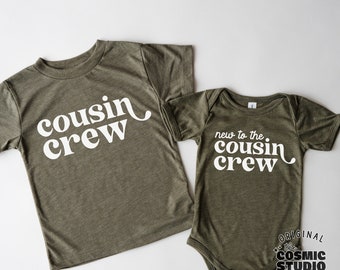 Cousin Crew SVG PNG, Cousin squad svg png, Cousin svg, Pregnancy reveal, Best cousin svg png, Cousin Quote svg png, New To The Crew svg png