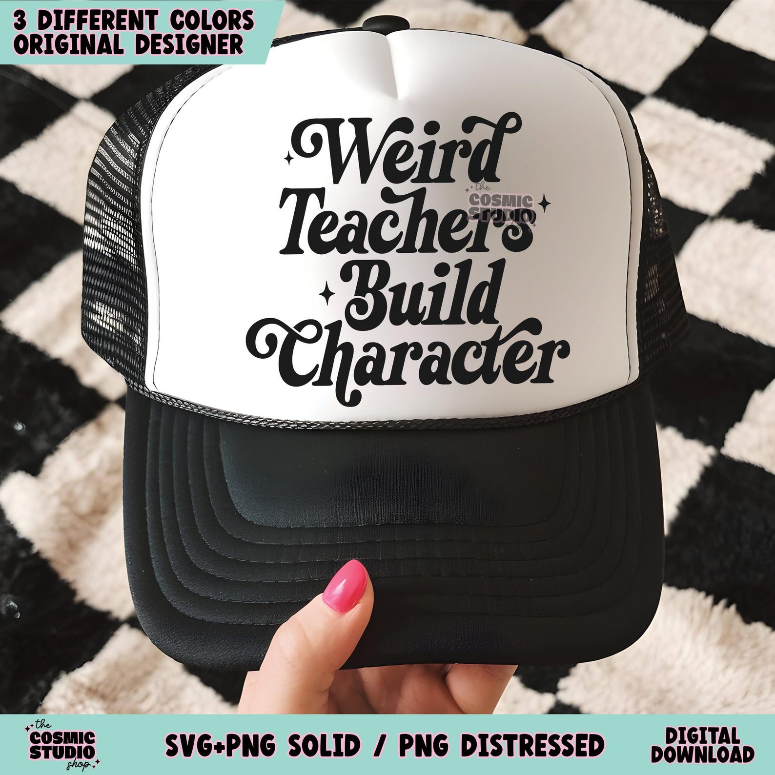 Weird Teachers Build Character Svg, Teacher Svg, Teacher Png, Teacher ...