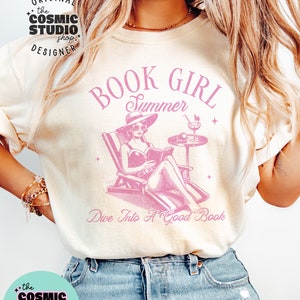 Book Girl Summer Graphic Tee