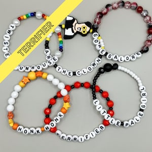 Terrifier Friendship Bracelets - Halloween Horror Nights - Art the Clown