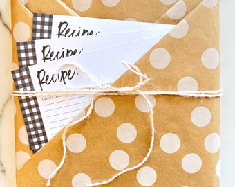 Blind Date with a Cookbook – Surprise New Cookbook, Recipe Cards & Stickers