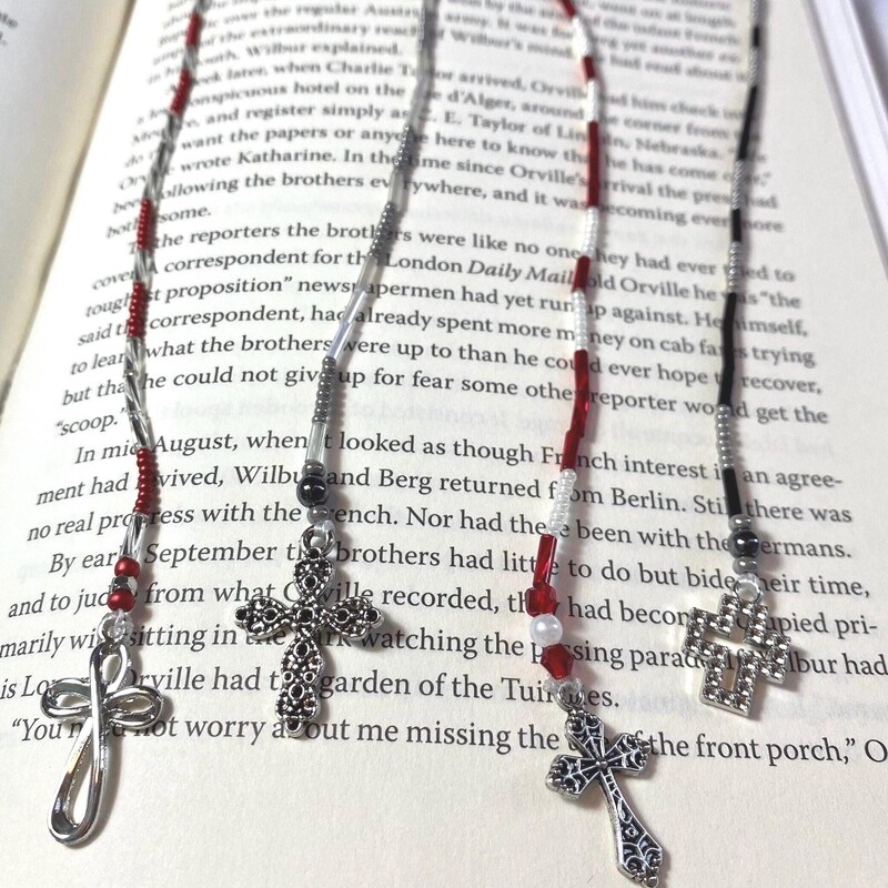 Bead Bookmark Etsy