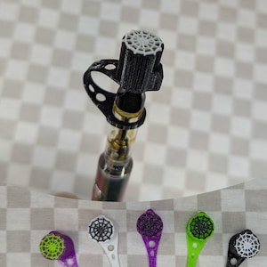 510 Cart Cap – Spiderweb Edition – Vape Cartridge Protector & Mouth Cover