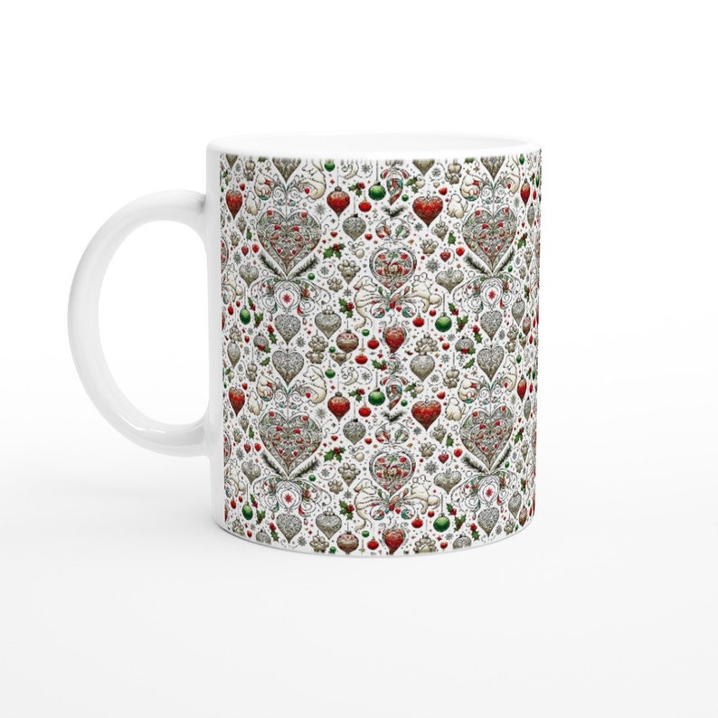 Close-up of the 'Pet Lover' mug, the detailed design celebrating the bond between pets and their owners.