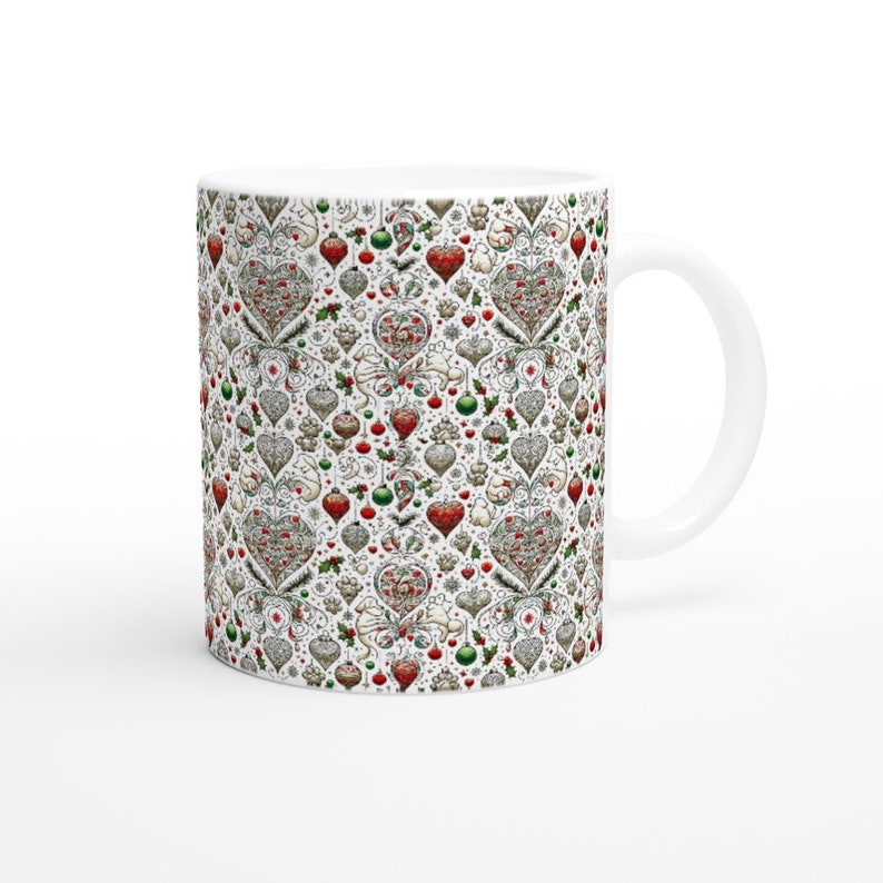 Close-up of the 'Pet Lover' mug, the detailed design celebrating the bond between pets and their owners.
