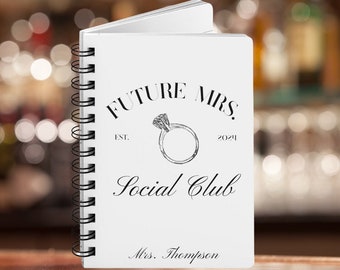 Future Mrs. Social Club Journal - Le cadeau de future mariée tendance parfait pour la mariée moderne