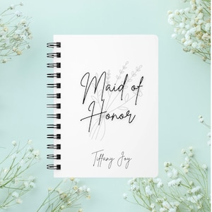 Custom Maid of Honor, Matron of Honor Wedding Planner, Shower & Bachelorette Planner, Maid of Honor Proposal, Wedding Planning Organizer
