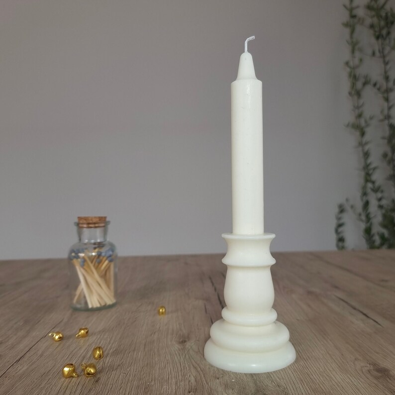 Vela CANDELABRO Church Candles Handmade Candelabra Unique Etsy España