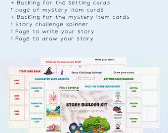 Kit Story Builder - Crie sua própria aventura!
