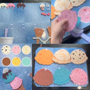Ice Cream Shop Printable Play Kit