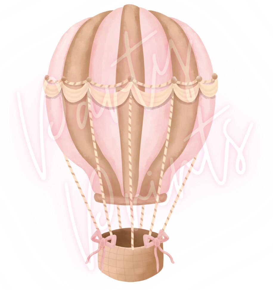 Hot Air Balloon Party Printable Kit - Etsy