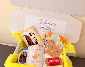 Thank you teacher gift | Thank you present |  Teacher gift| Gift for teacher | Thank you gift | Personalised mug/ Thank you mug
