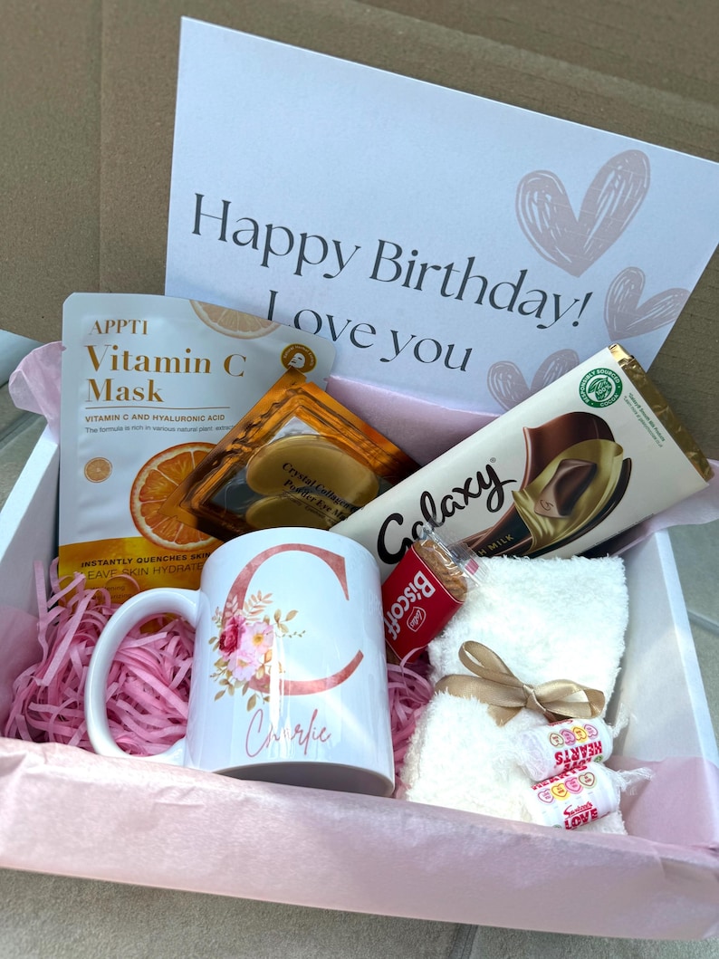 Birthday Box | Birthday Girl | Best Friend | Gift for Her |personalisd ...