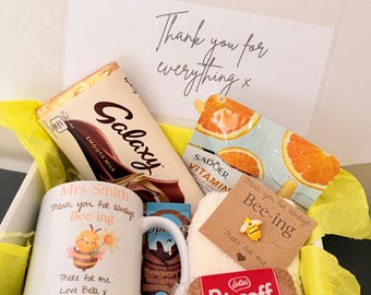 Thank you teacher gift | Thank you present |  Teacher gift| Gift for teacher | Thank you gift | Personalised mug/ Thank you mug