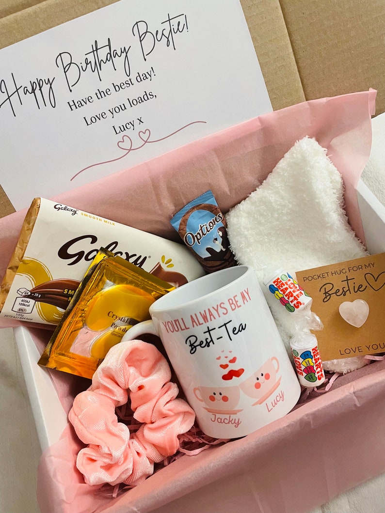 Bestie box | Best Friend Birthday | Best Friend | Gift for her |Personalisd gift | Personalised mug/ Birthday gift for her image 2