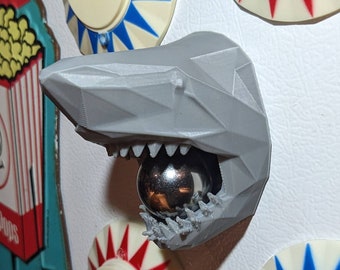 Pinball Eating Shark Magnet *Pinball Not Included*