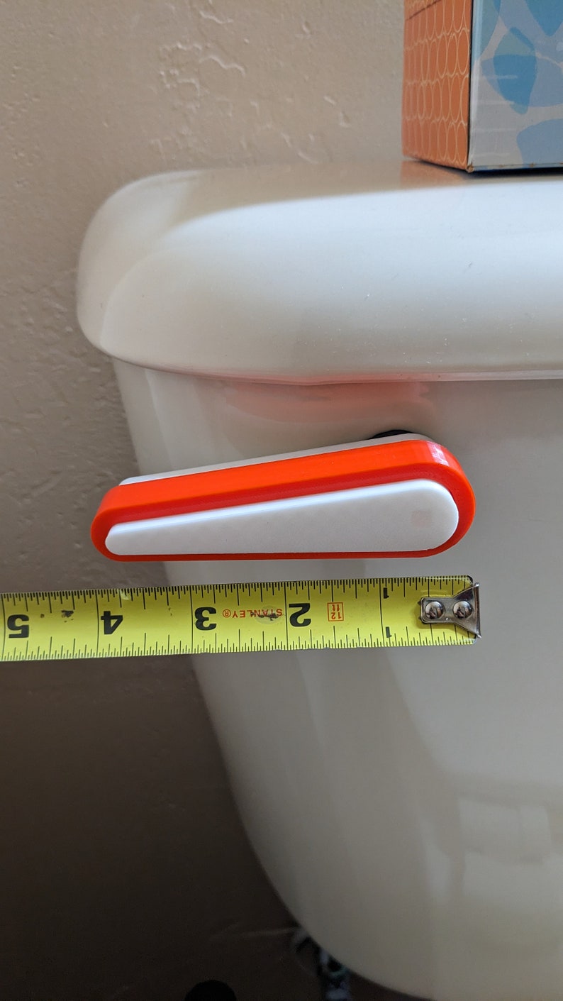 Pinball Flipper Toilet Flusher 90 Mount Etsy