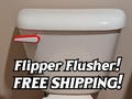 Pinball Flipper Toilet Flusher Lever Assembly *IMPORTANT Read Description, See Tank Pictures