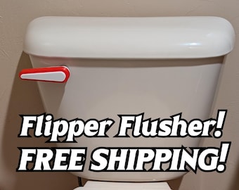 Pinball Flipper Toilet Flusher Lever Assembly   *IMPORTANT Read Description, See Tank Pictures