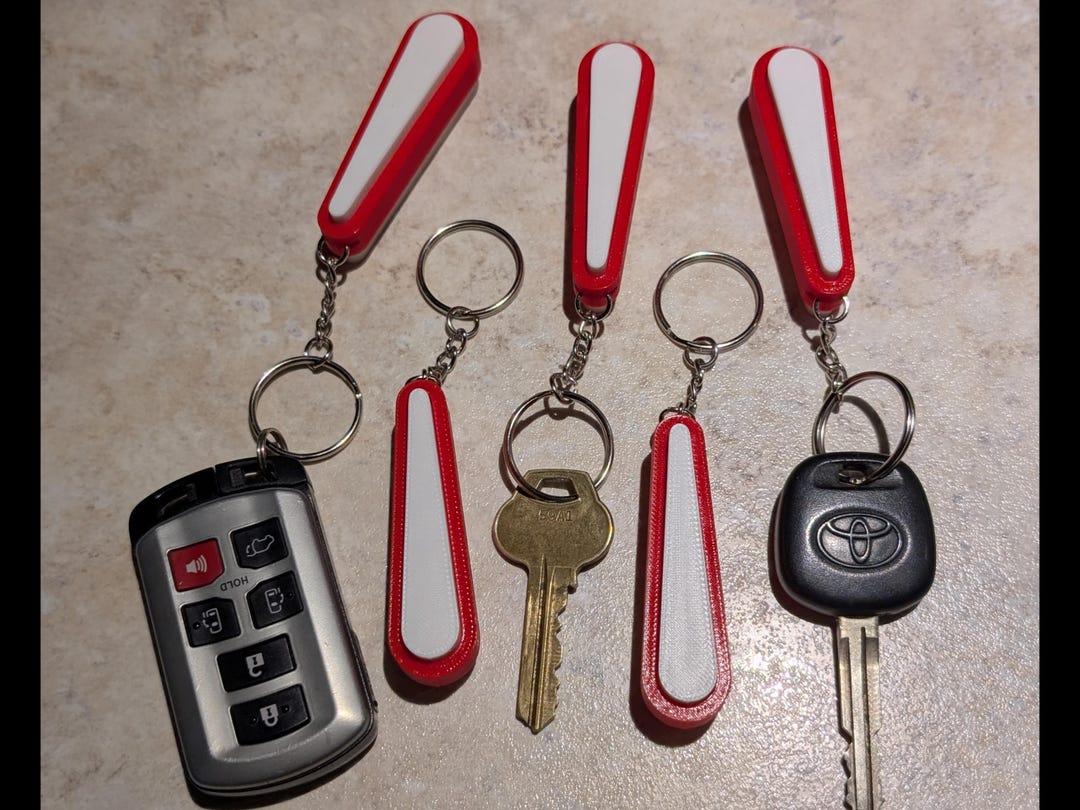 Pinball Flipper Keychain - Etsy