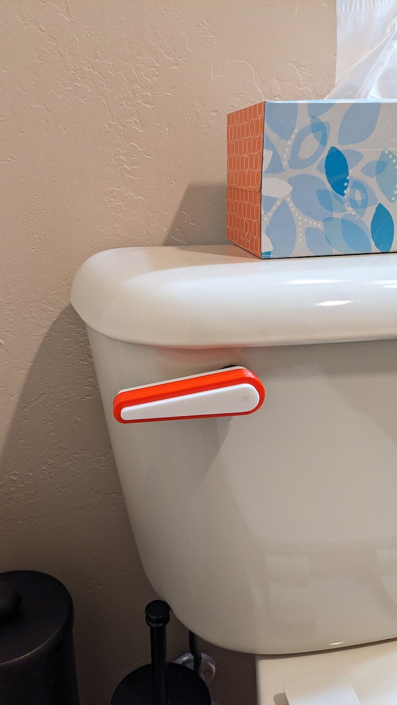 Pinball Flipper Toilet Flusher 90 Mount Etsy