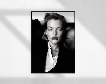 Lifestyle 2 ( Fashion Print, Luxury Wall Art, Woman Photography, Vintage Poster, Trendy Wall Art, Glam Decor, Digital Download )
